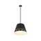 Z-Lite Katie 1 Light Chandelier, Matte Black 6014-18MB - alternate 7